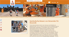 Desktop Screenshot of erlebe-kambodscha.de
